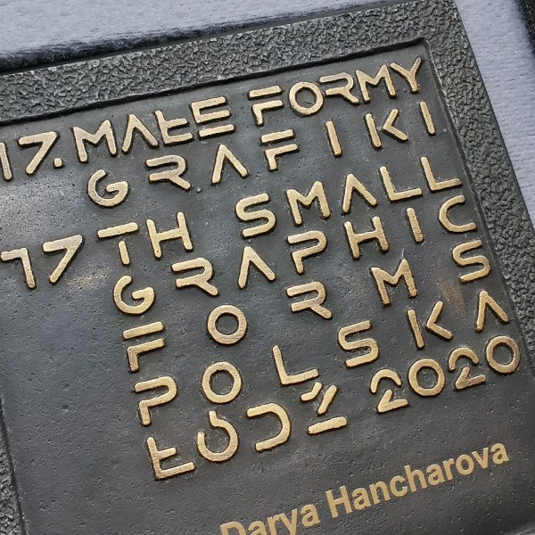 Małe Formy Grafiki – nagroda dla absolwentki 