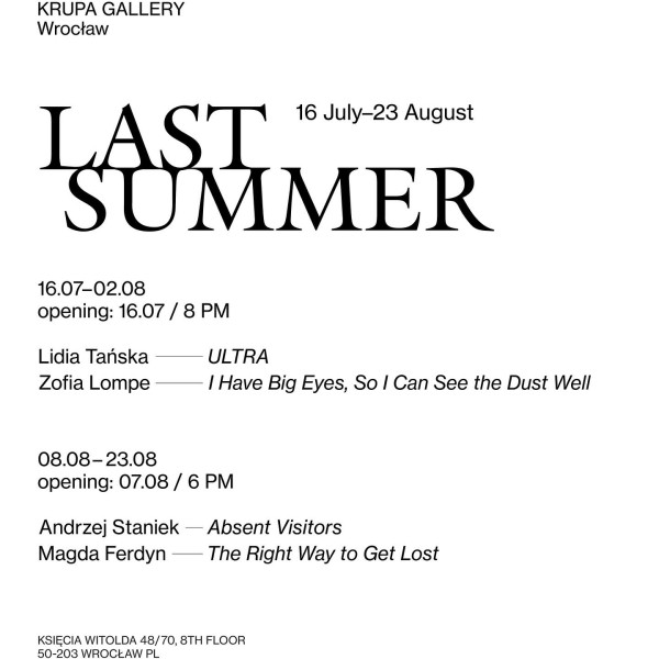 The Right Way to Get Lost  — Magda Ferdyn w Krupa Gallery