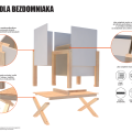 Projekt budki dla kotów wolno żyjących