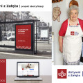 Projekt identyfikacji wizualnej akcji aktywizującej seniorów, Natalia Wielgus, 2021