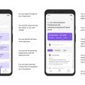 Karyna Krapiunitskaya Redesign aplikacji Google Clasroom 2023