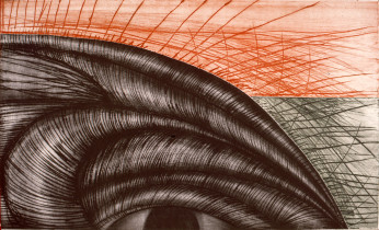 Demon ruchu 2, suchoryt, 60x100cm,1990