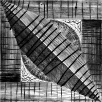 Engram15, miedzioryt-sucha igła, 12,5x12,5cm,1995
