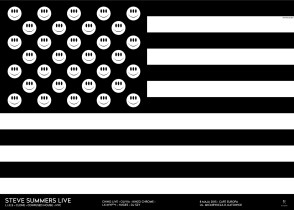 Artur Oleś, Steve Summers Live, Sitodruk, 70x50, 2015