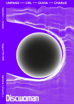 Artur Oleś, Discwoman, 100x70, Druk Cyfrowy, 2018