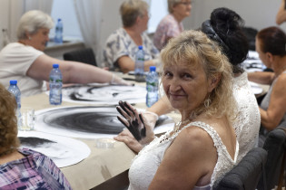 "Moc czerni i bieli/BALANS"/ Hospicjum Dar Serca w Częstochowie/2024