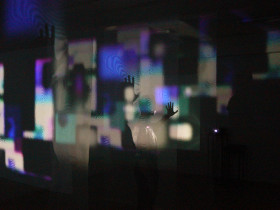 On the Edge II – instalacja multimedialna, 2003