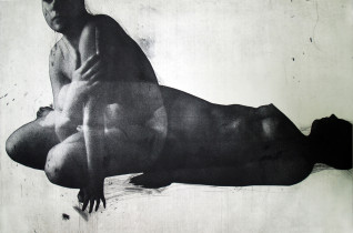 Skąd przychodzimy, Kim jesteśmy, Dokąd idziemy - Kobieta VI, wklęsłodruk, Dorota Nowak, 2008 rok