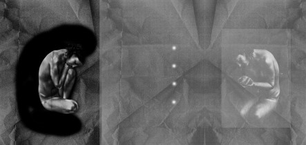 Skąd przychodzimy, Kim jesteśmy, Dokąd idziemy - Kobieta VIII, wklęsłodruk, Dorota Nowak, 2008 rok