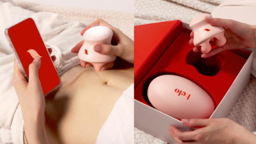 Projekt systemu do domowej terapii blizn po cesarskim cięciu.