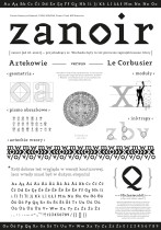 Projekt kroju akcydensowego, Katarzyna Gęborek, 2015/2016