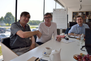 Wizyty robocze w Dobrotece,  Andrzej Sobaś, Jan Cegiełka