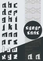 Projekt pisma dekoracyjnego opartego na gridzie_I rok, Weronika Maszczyk, 2025