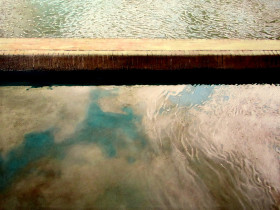 Łukasz Zaręba, Dei Gloria Intacta, olej na płótnie, 120 x 90 cm, 2014