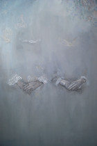 Lena Achtelik, bez tytułu, olej na płótnie, 2015