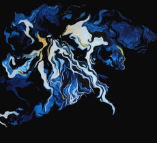 Nadia Świerczyna, bez tytułu, akryl na płótnie, 2015