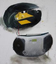 Mateusz Hajman, bez tytułu, olej na płótnie, 2014