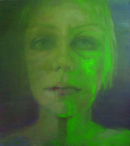 Agnieszka Florczyk, bez tytułu, 180 x 180 cm, olej na płótnie, 2009 