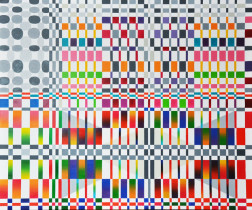 Justyna Szewczyk, Folk II, olej na płótnie, 2013