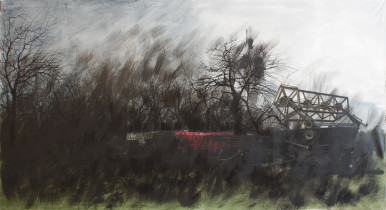 Katarzyna Lembryk, bez tytułu, olej na płótnie, 2016 r.