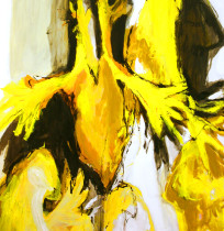 Julia Świtaj, bez tytułu, olej na płótnie, 2019 