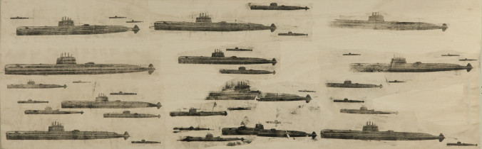 Hanna Rozpara, mokulito, 50x130, 2013