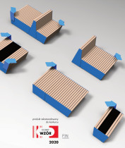 Kolekcja siedzisk FIN, projetk dla Komserwis