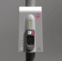 Ładowarka na słupowa, projetk dla Alumast