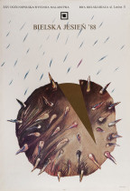 XXV Og&oacute;lnopolska Wystawa Malarstwa Bielska Jesień, offset, 1988 r.