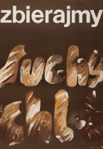 Zbierajmy suchy chleb, offset, 1977 r.