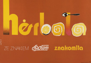 Herbata ze znakiem &bdquo;Społem&rdquo; &mdash; znakomita, offset, 1973 r.