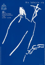 20 lat Posługi Ojca Świętego Kościołowi Powszechnemu i Światu, sitodruk, 1998 r.