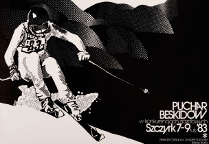 Puchar Beskid&oacute;w w konkurencjach zjazdowych, offset, 1983 r.
