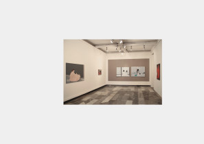 Widok wystawy, Nie maluje pejzaży, Miejska Galeria Sztuki w Łodzi, 2014