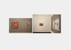 Widok wystawy Nie maluje pejzaży, Miejska Galeria Sztuki w Łodzi, 2014