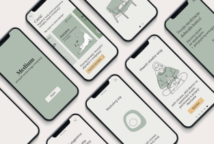 Projekt instrukcji wspomagającej medytację, Maja Misterka, 2022