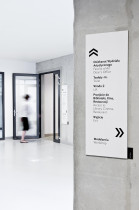 System Informacji w budynku ASP w Katowicach,  Justyna Kucharczyk, Agnieszka Nawrocka, Anna Pohl, 2016 rok