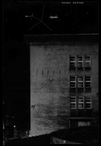 Małgorzata Szandała, Dom i ptak. Kam ein Wort, kam durch die Nacht (z serii „Schrony przeciwatomowe i słowniki”), fotomontaż, Dom Wehrmachtu Katowice, 2015