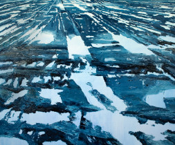 Z cyklu: "Po deszczu", 2008, olej, 180 x 220 cm