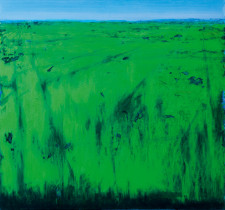 Z cyklu: "Punkt widzenia", 2010, olej,  140 x 150 cm