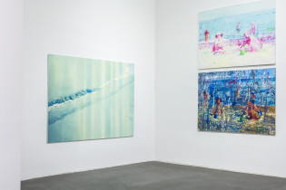 "Tylko Malarstwo", 2017, widok wystawy, Galeria Bielska BWA