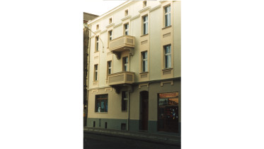 Projekt renowacji i kolorystyki elewacji kamienicy przy ul.Młyńskiej 11 / Manuel Sabalczyk / 1990