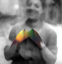 Anita Szymocha, Język ciała I, Druk cyfrowy, 50 x 50 cm, 2017