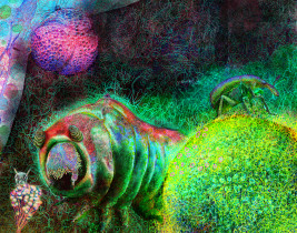 Dagmara Cieślica, Habitat, Druk cyfrowy, 70 x 55 cm, 2014