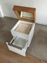 Projekt mobilnej szafki łazienkowej, producent: AFEX