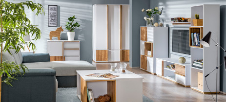 Projekt zestawu mebli dziennych EVADO, producent: Dolmar