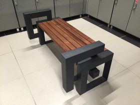 Projekt ławki, producent: Fabryka Formy