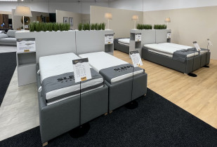 Projekt kolekcji materacy, brandingu i prezentacji w sieci salon&oacute;w dla marki Sleepe