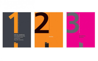 okładki biuletynu sztuki projektowania (2006-2008)