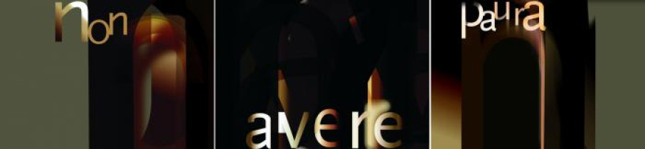 tryptyk non avere paura, z cyklu typoobrazy dedykowany pamięci Jana Pawła II